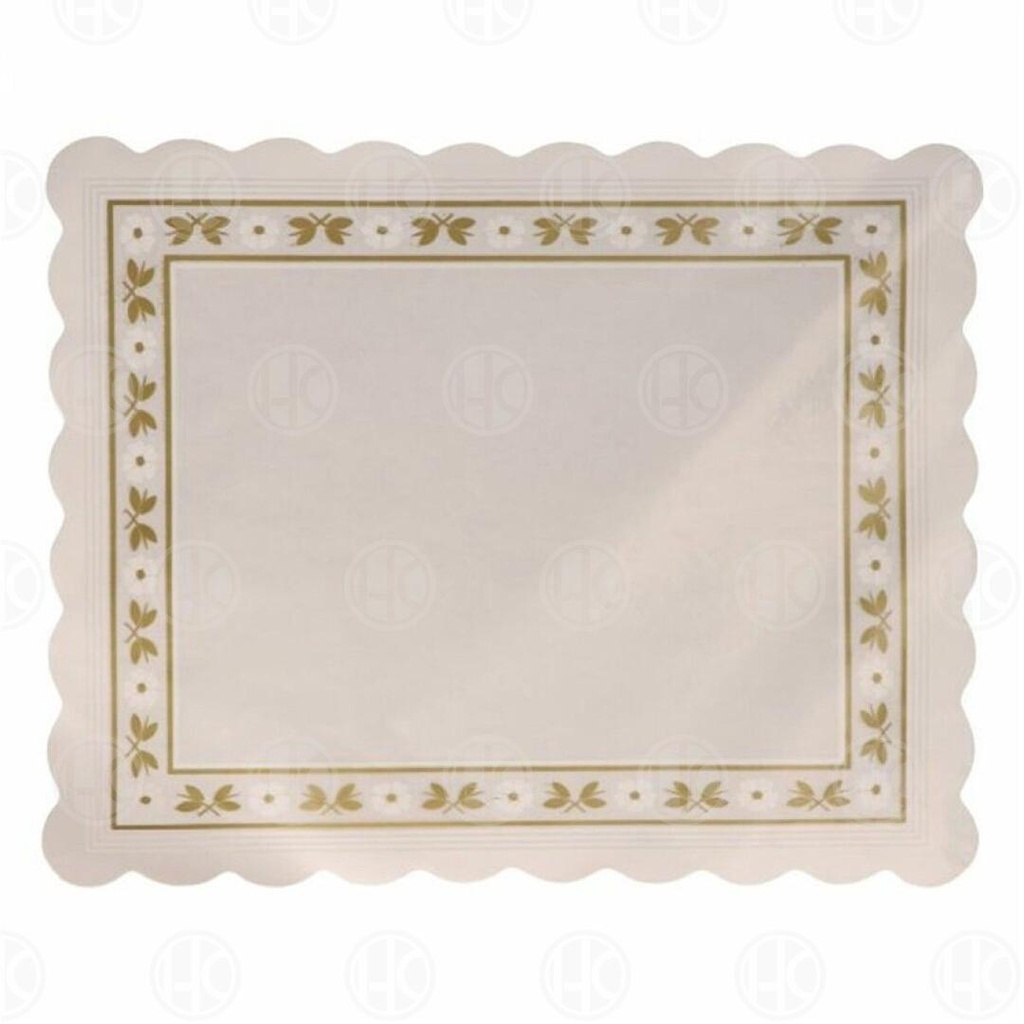 BLONDAS 45X55 PARAFINA BLANCA P-100UDS.