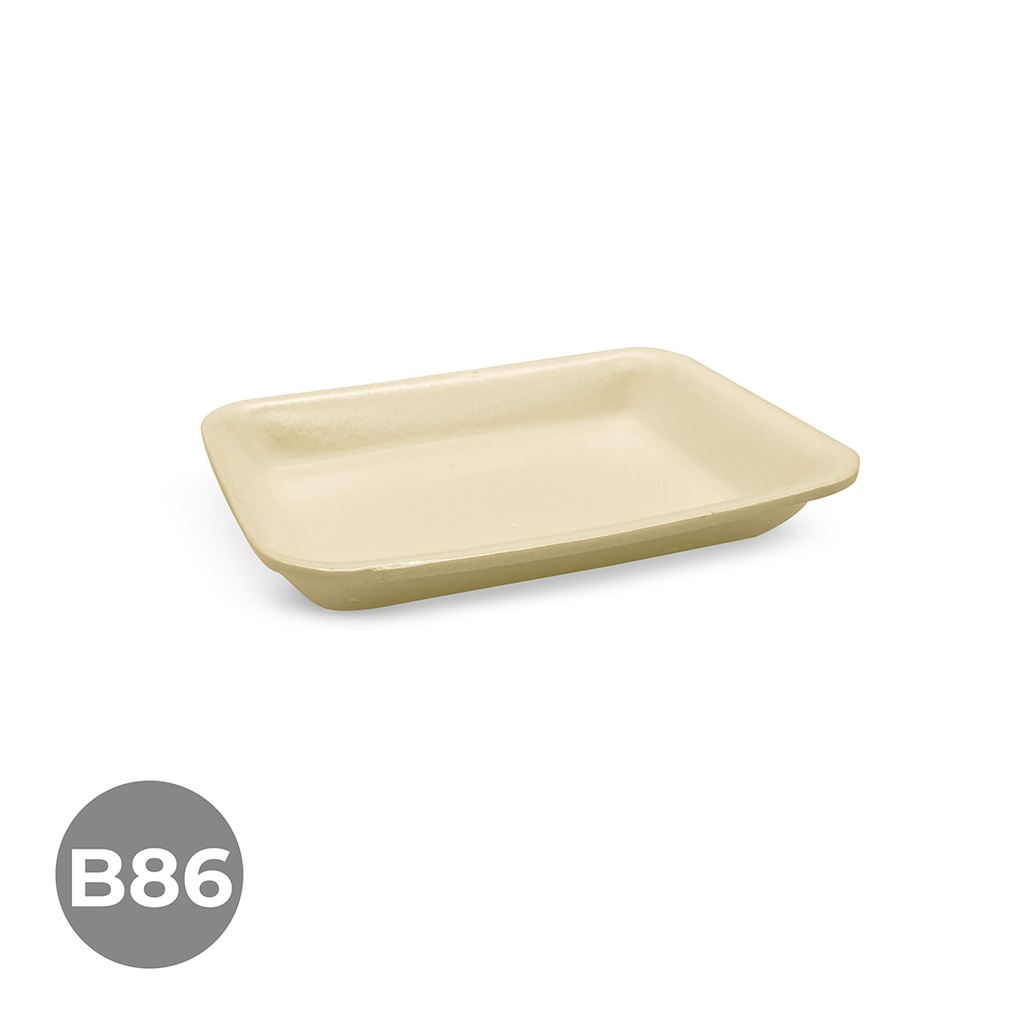 BANDEJA POREX B86 210X155X35 B-600UDS. BIO