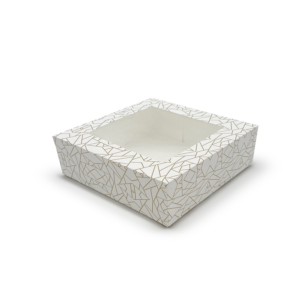 CAIXES PASTISSERIA AMB FINESTRA 11X13X8CM P-50 U.