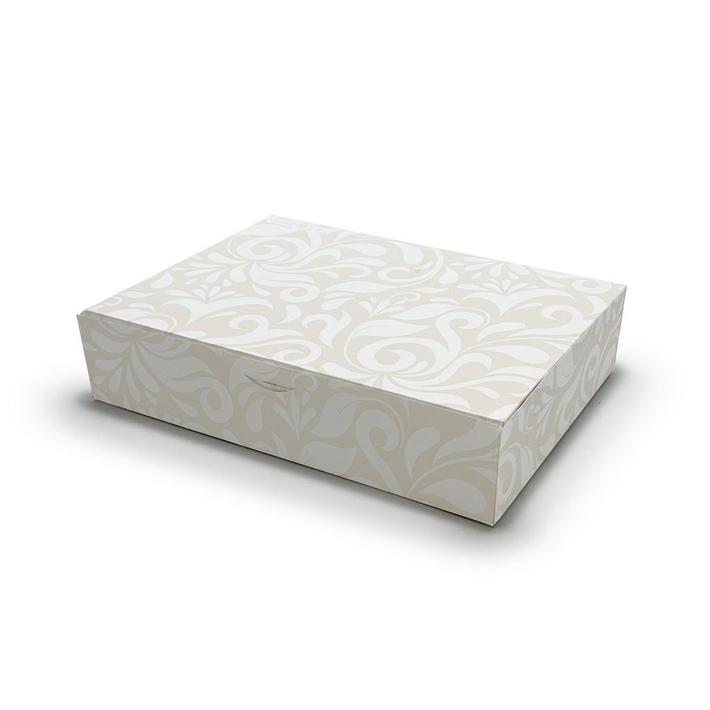 CAJAS CATERING DAMASCO 25X34X6CM P-50UDS