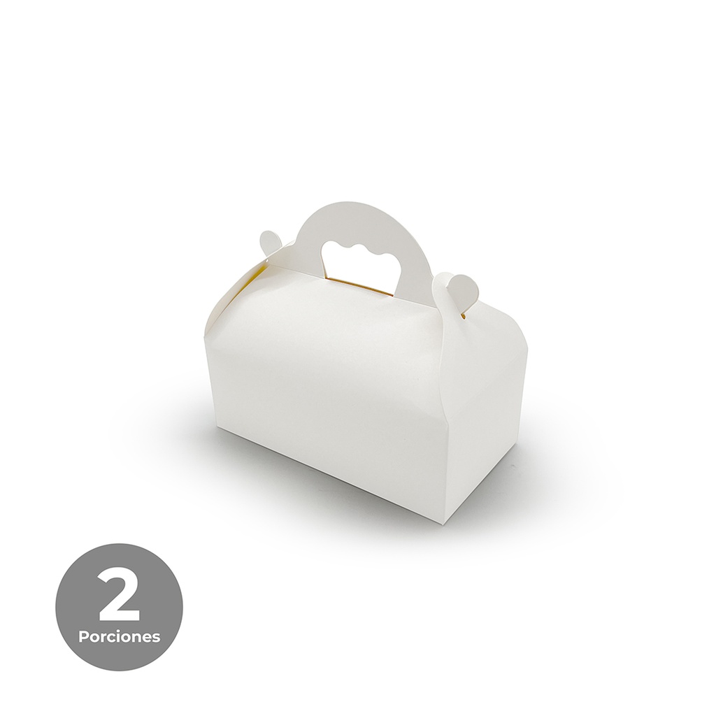 CAIXA AMB NANSES 10X18X7 BLANCA PAQ 50 U.