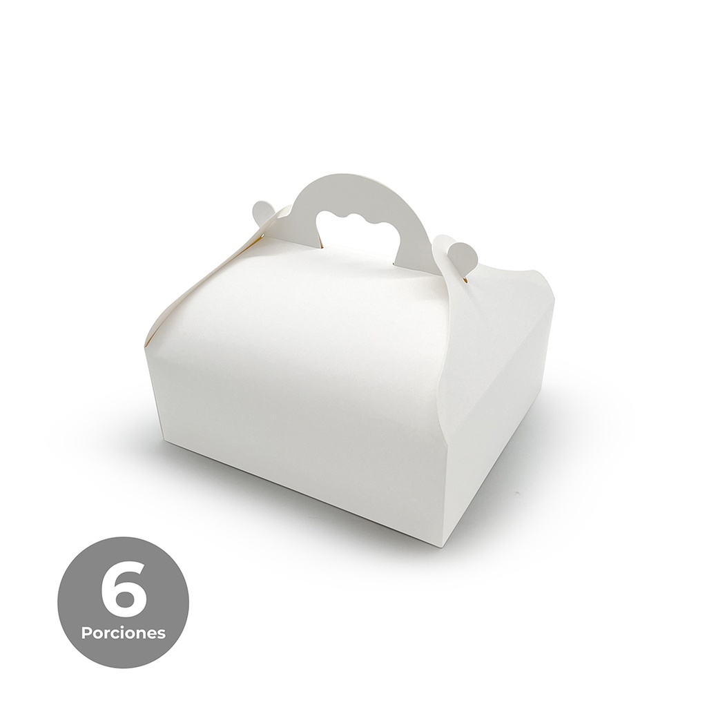 CAJA CON ASAS 20X18X7 BLANCA P-50 UDS.