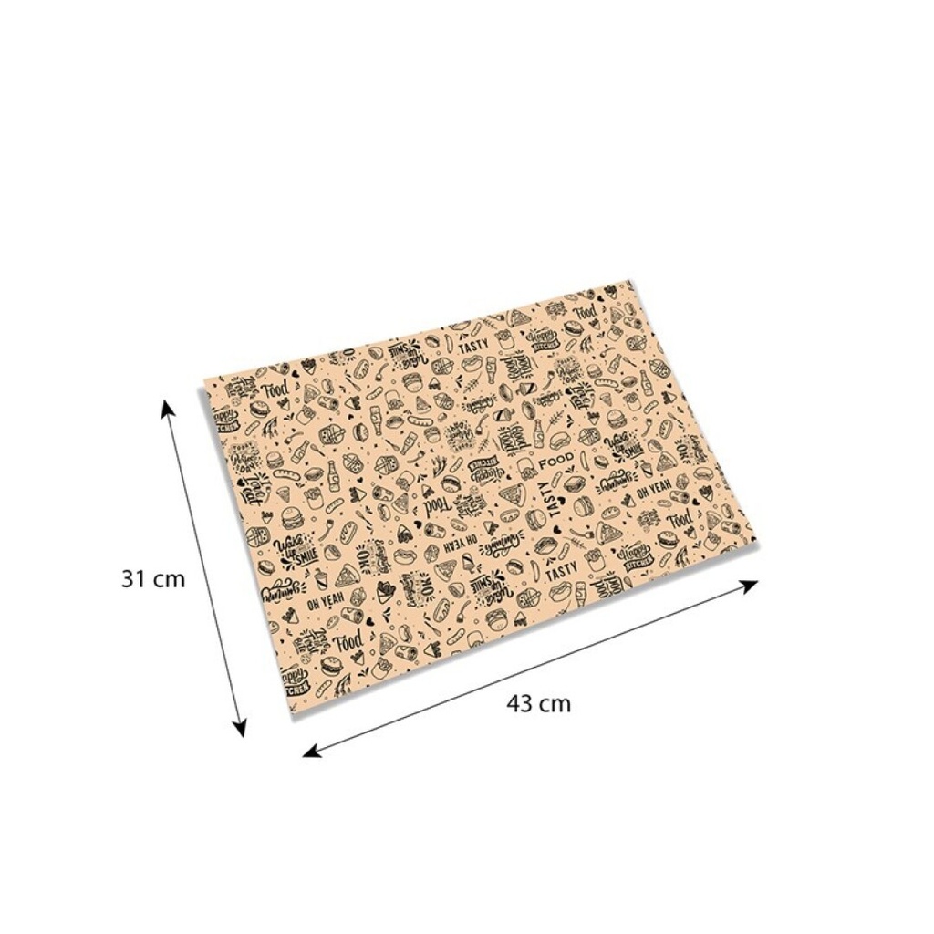 PAPER ANTIGREIX KRAFT 31x43CM P-500 U.