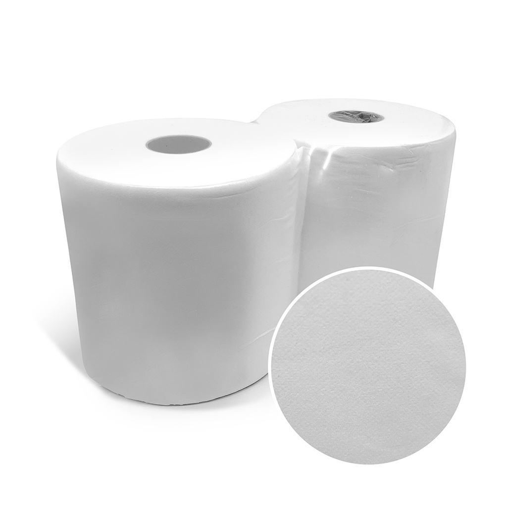 BOBINA INDUSTRIAL TISSUE SECO 370H 26X26 BLANCO