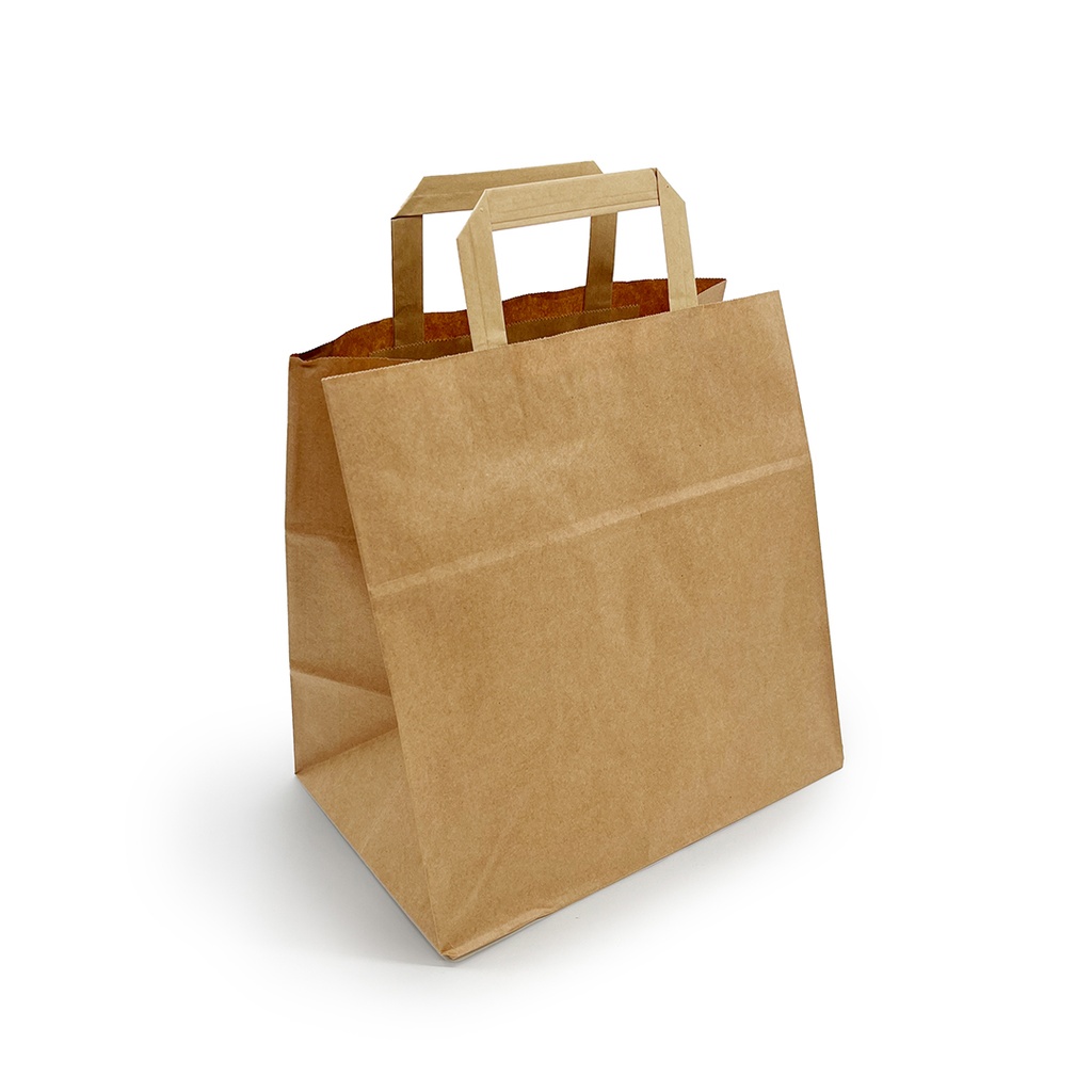 BOLSAS ASA PLANA KRAFT 26X17X26 SAKY C-250