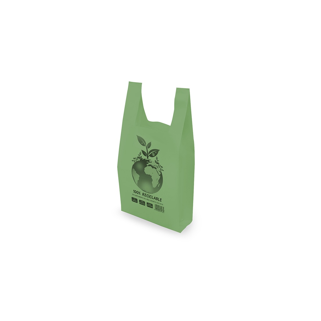 BOLSA ASA VERDE 42X53 G200 70% REC. (S:25X0.8KG)