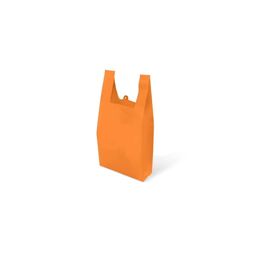 BOLSA CAMISETA NARANJA 40X50 20P-800GR
