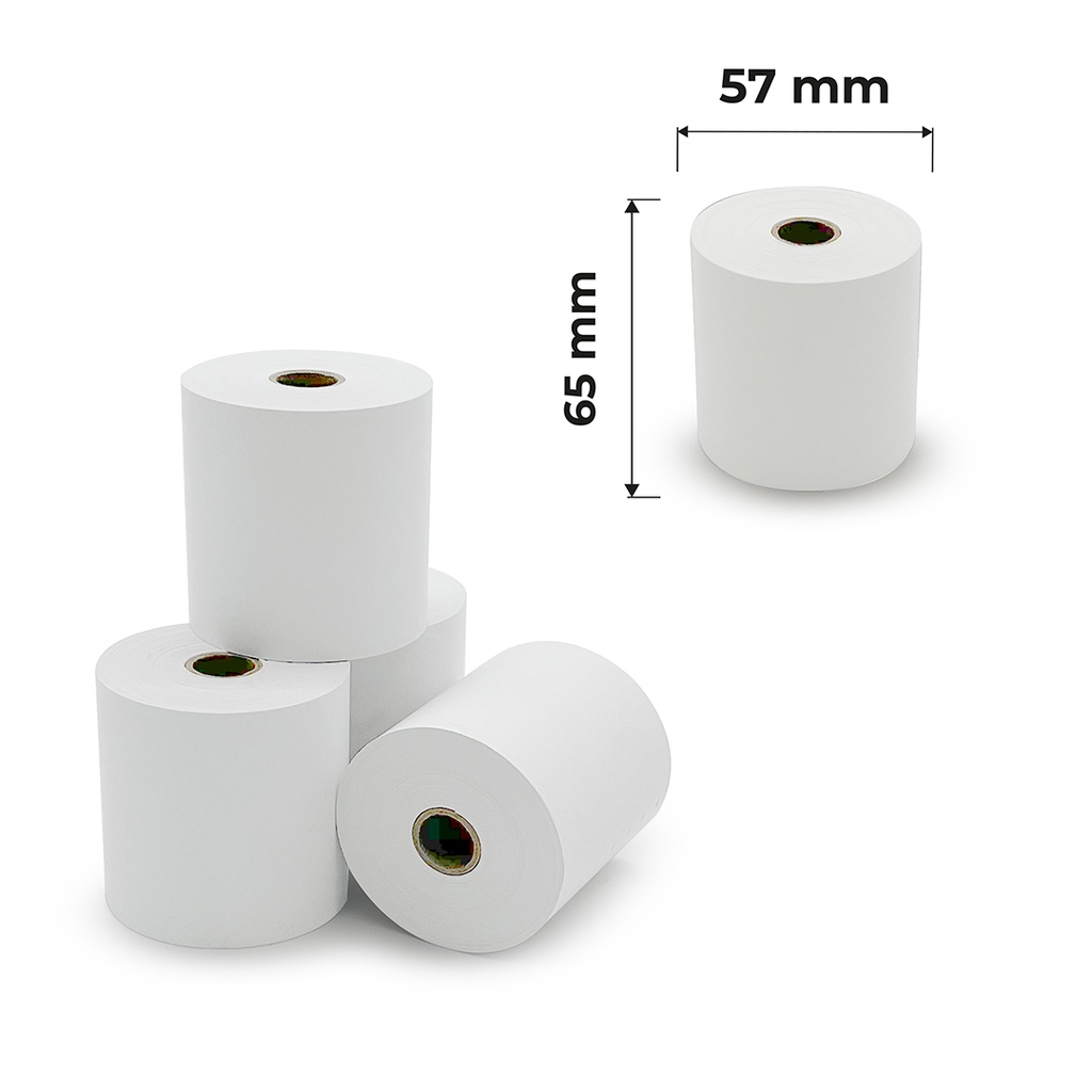 ROLLO PAPEL ELECTRA  57X65T 10P-10