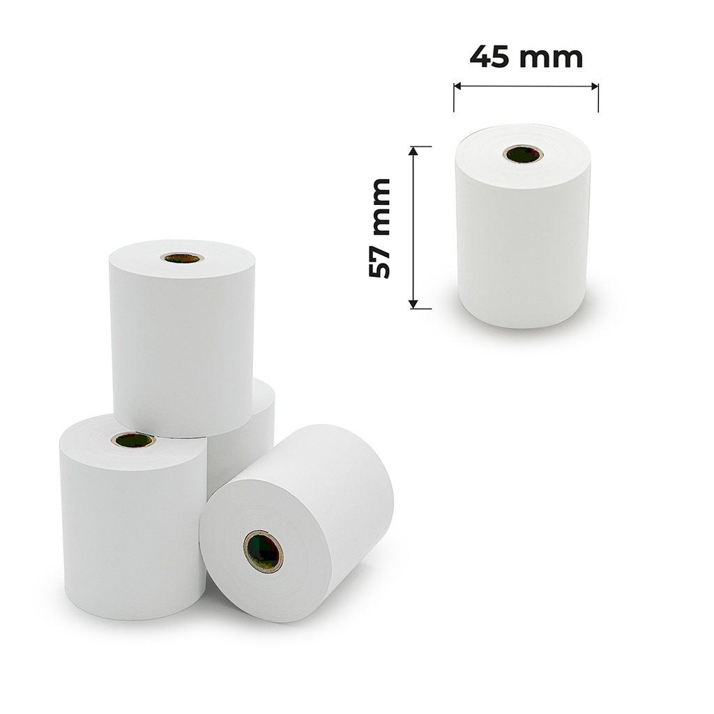 ROTLLO PAPER TÈRMIC 57X4525M 10P-10