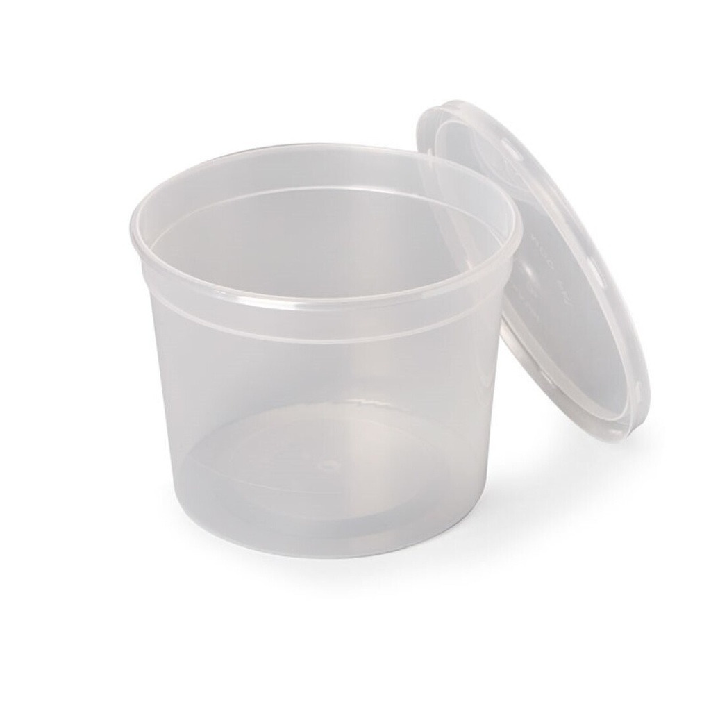 TARRINA REDONDA 750CC TRANS. 300UDS/C