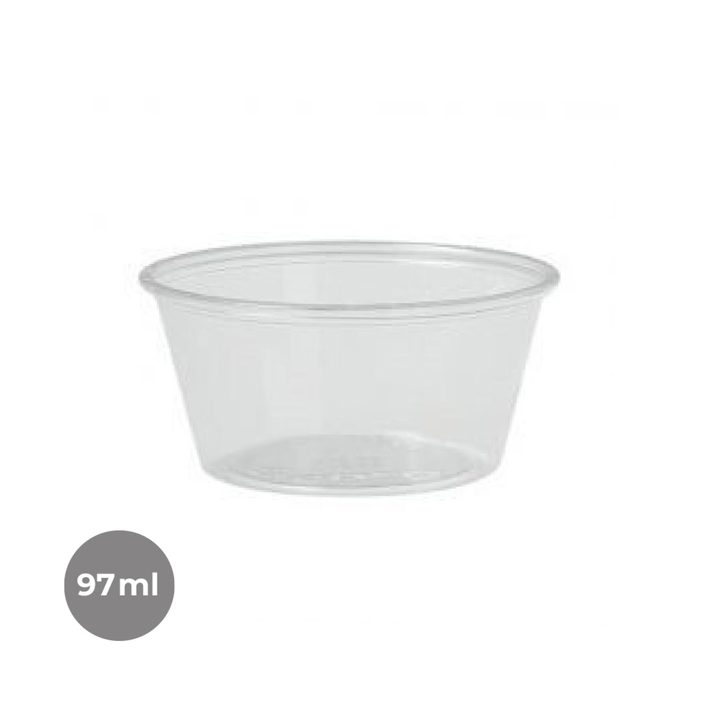 SALSER ECONO PET TRANSP. 97ML3.25OZ 25X100:2500