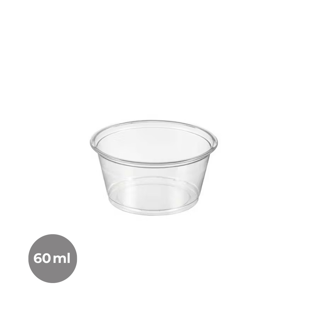 SALSERO PP TRANSP. 60ML(2OZ) (25X100:2500)