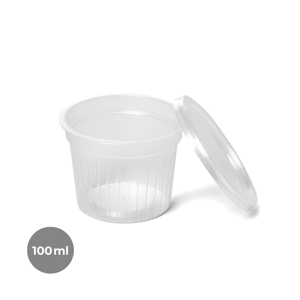 TARRINA 100CC TRANS. 2000UDS/C