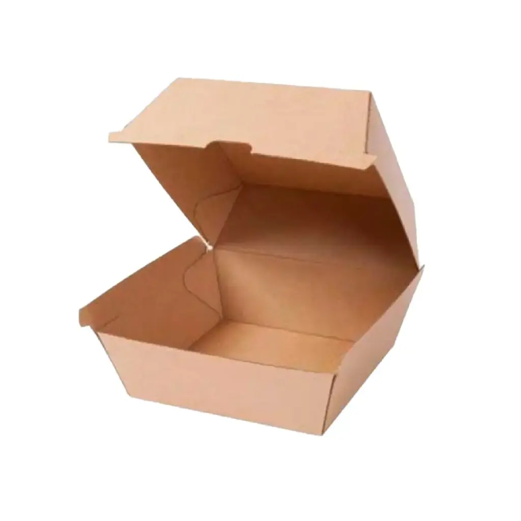 ESTUCHE HAMBURGUESA GRANDE 12X12X8 KRAFT C-500