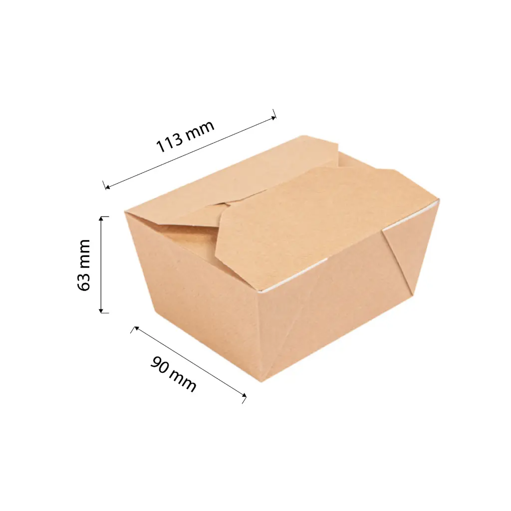 CAJAS 'THEPACK' MICROONDABLES / 780ML / 113x90x63MM / 10P-50 UDS.