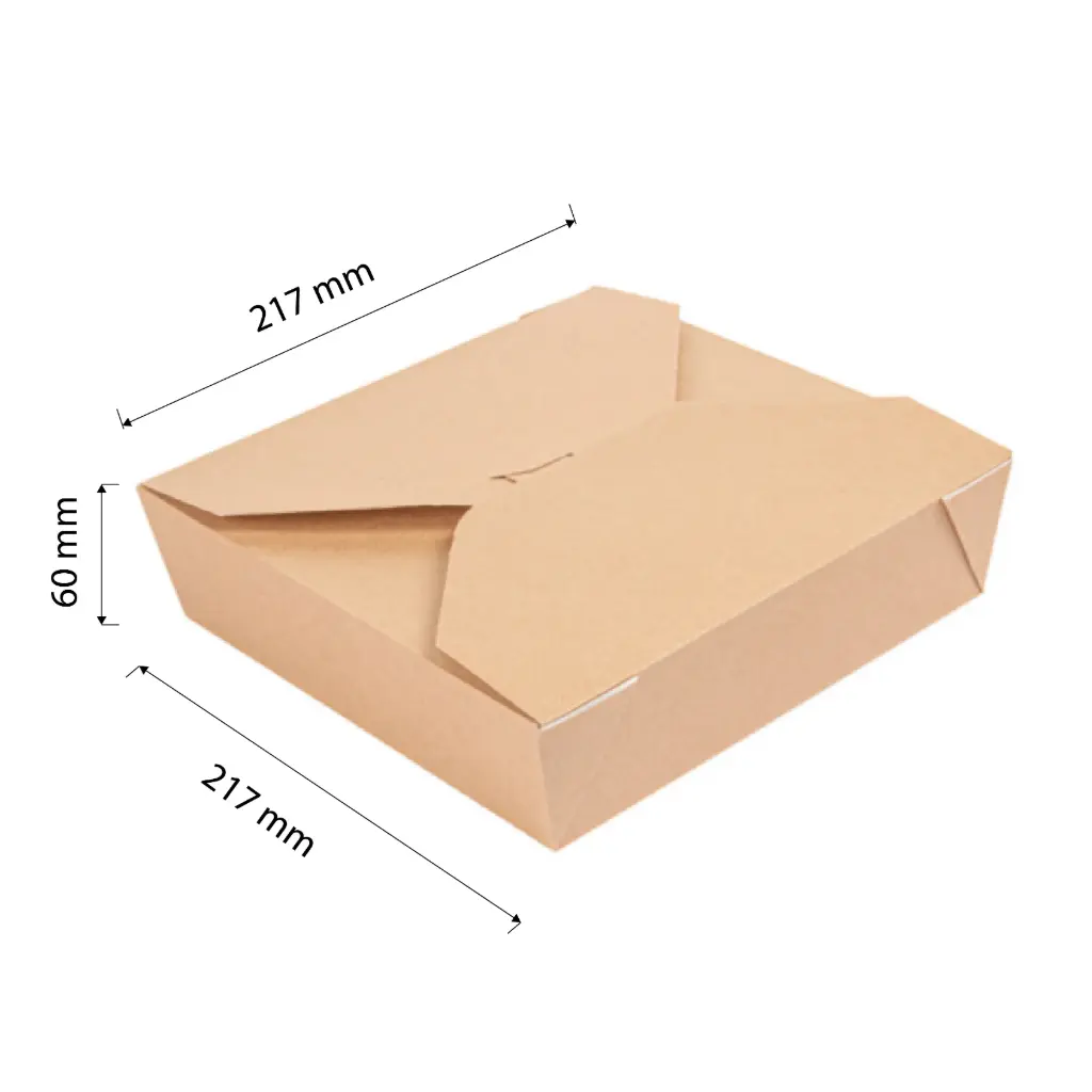 CAJAS 'THEPACK' MICROONDABLES / 2910ML / 217x217x64MM / 2P-50 UDS.