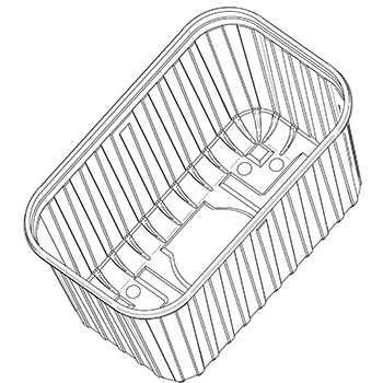 CESTA FRUTA B22 750GR PP 75 C-1304UDS