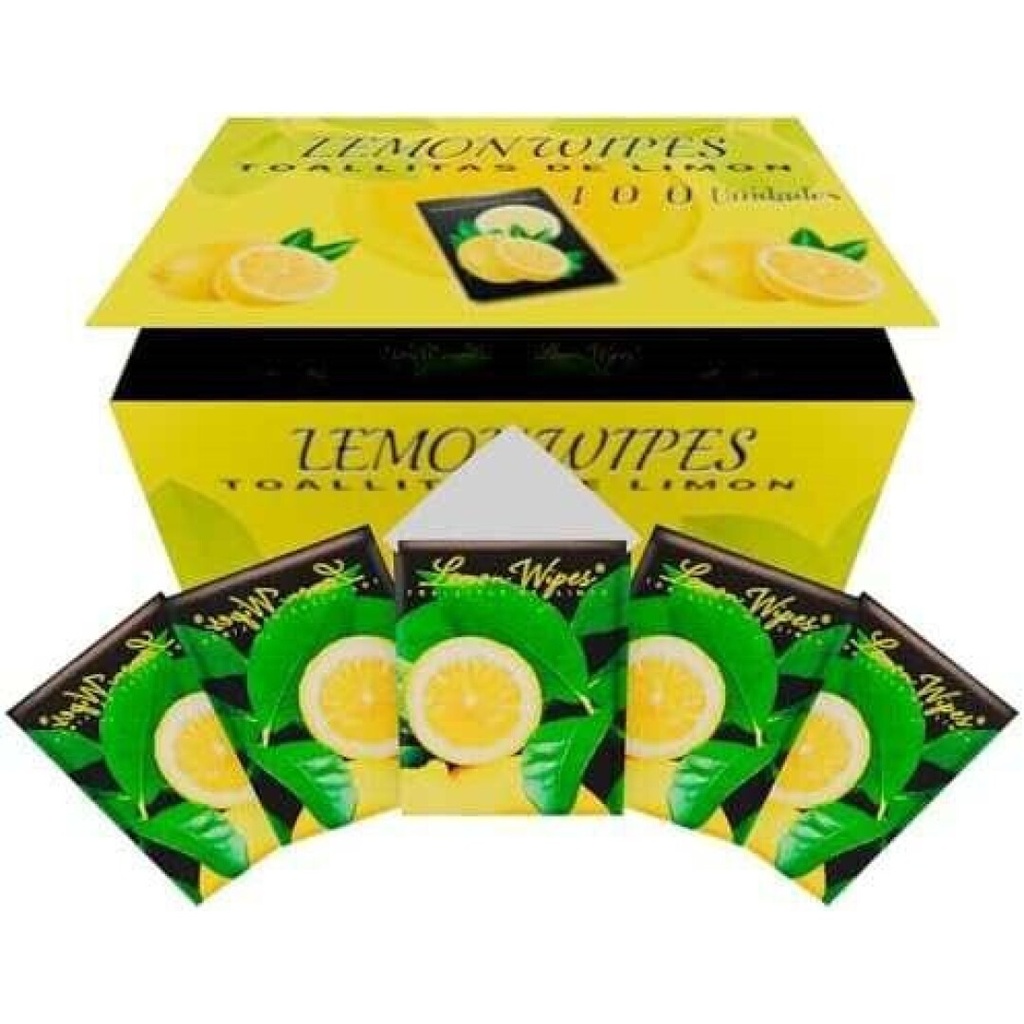 TOALLITA LIMON CELULOSA PQT-500U