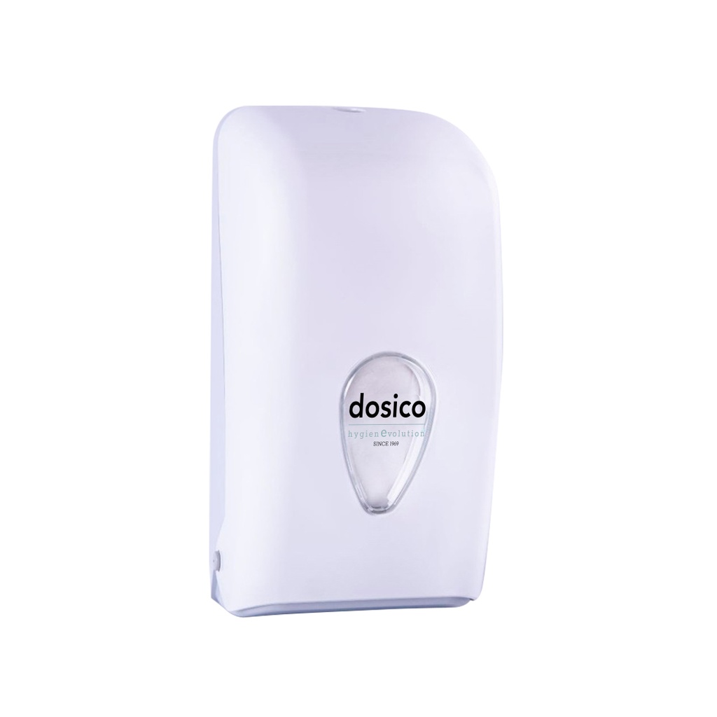 DISPENSADOR DE PAPEL HIGIENICO ZIG-ZAG ABS BLANCO