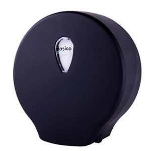 DISPENSADOR DE PAPEL HIGIENICO Ø28 ABS NEGRO