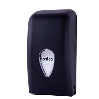 DISPENSADOR DE PAPEL HIGIENICO ZIG-ZAG ABS NEGRO