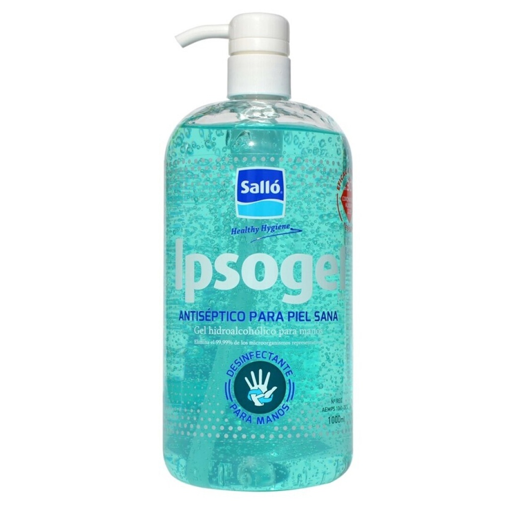 GEL HIDROALCOHOLICO IPSOGEL 1L CON CAÑA