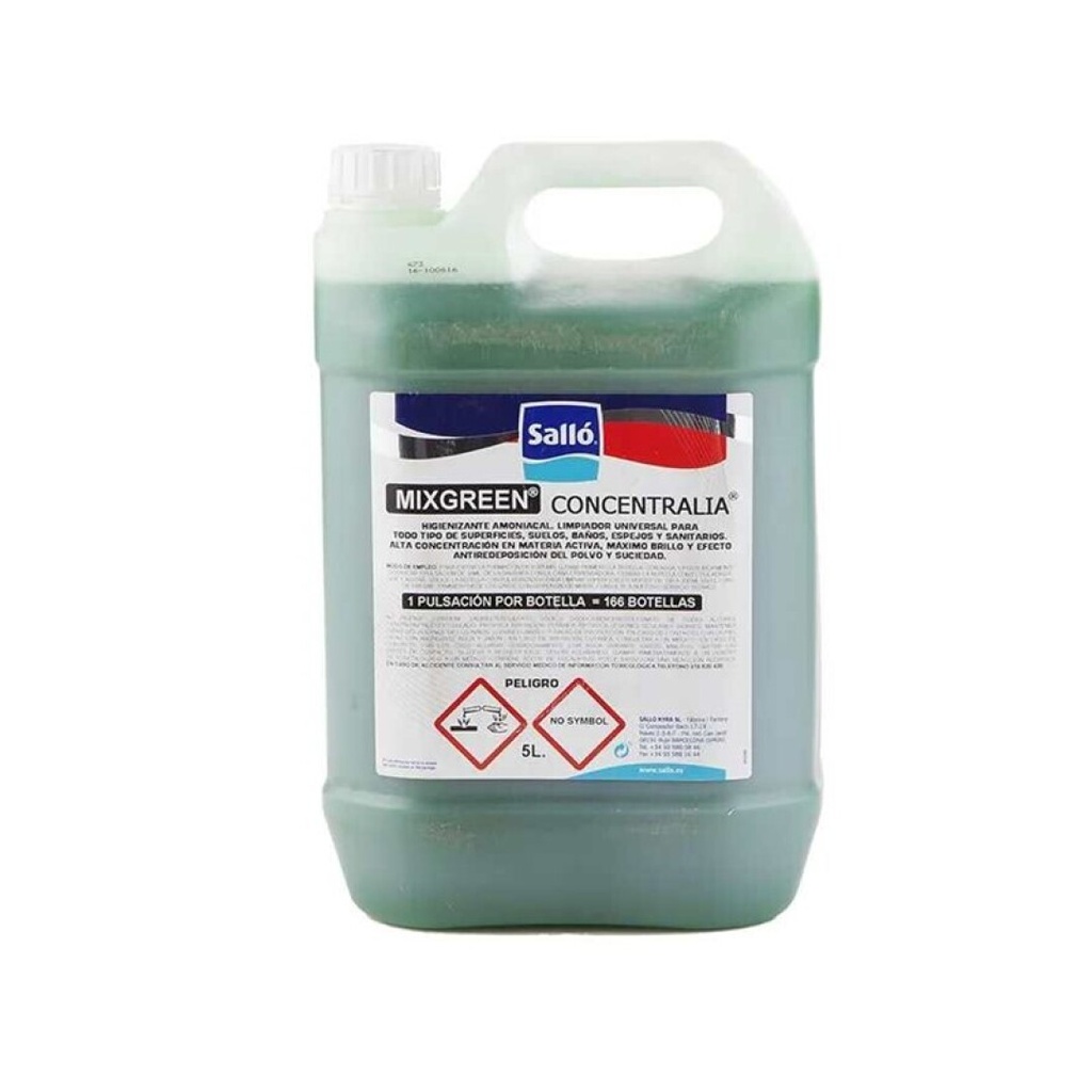 MIXGREEN NETEJADOR AMONIACAL CONCENTRALIA 5L