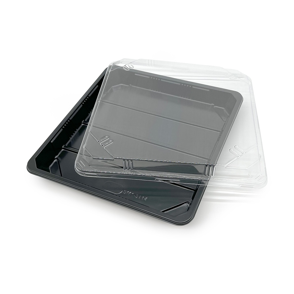 ENVÀS SUSHI C/TAPA 265*265*30 4X50:200