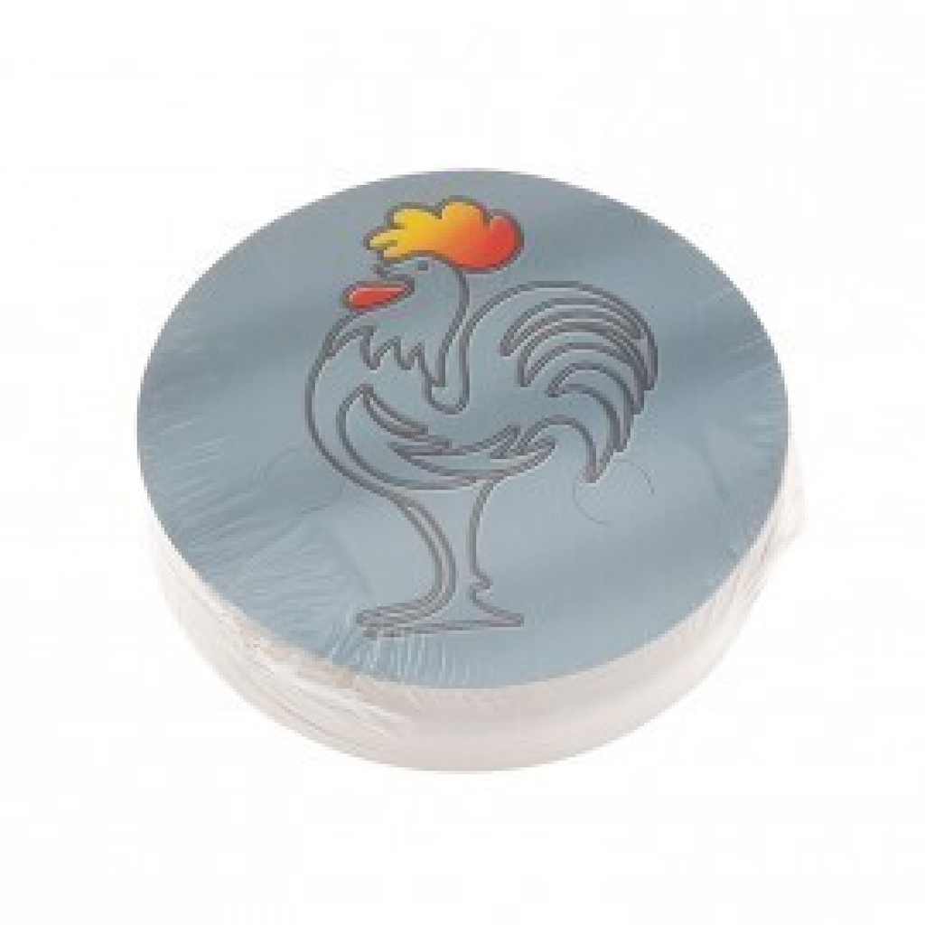 PAQ.TAPA RODONA POLLASTRE 5121105 Ø 216MM 6X100 U.