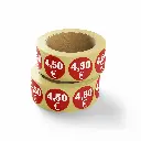 4,5€ 价格标签500张/卷