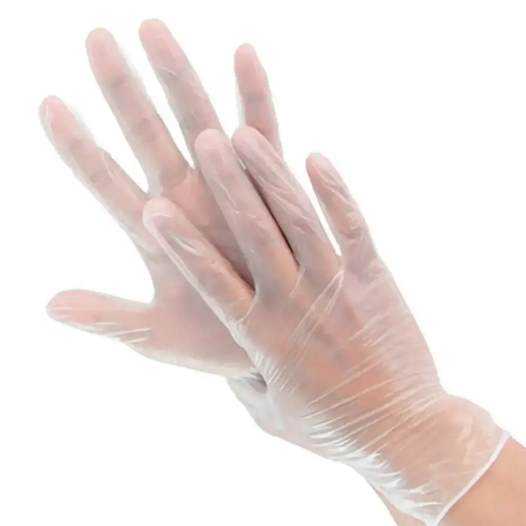 GUANTES VINILO SP NATURAL 4,5 GR. / PQ.100 UDS.