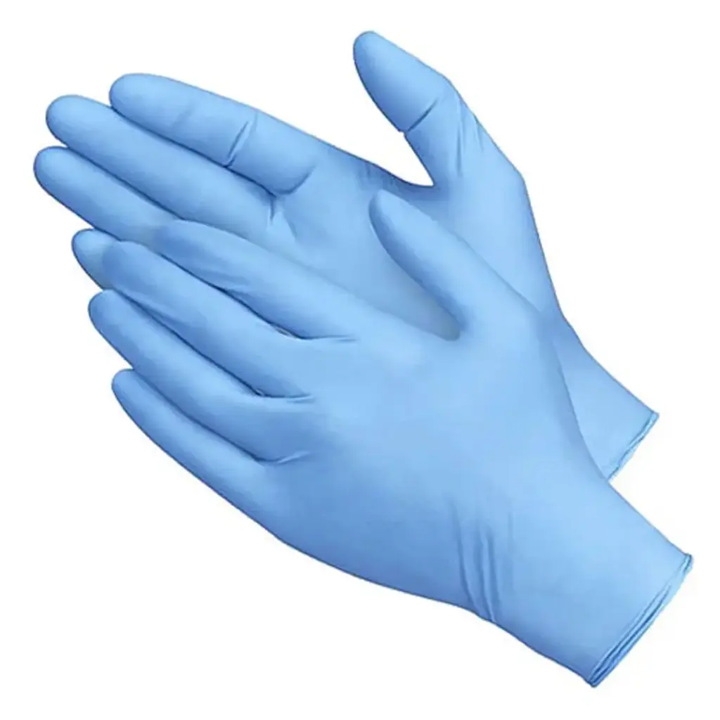GUANTS NITRIL BLAU 3.5 GR. / PAQ. 100 UD.