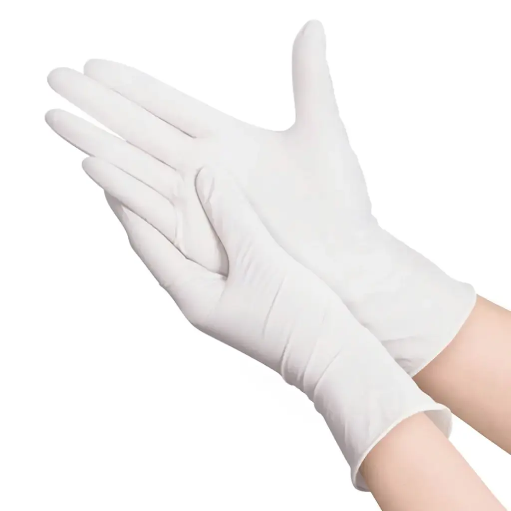 GUANTES LÁTEX CP / PAQ.100 UDS.  