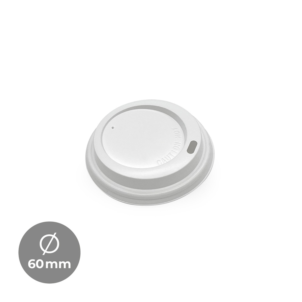 TAPA PARA VASOS CARTÓN BLANCA / 20P-50 UDS.
