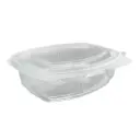 TARRINA CON TAPA BISAGRA 1000CC PET 350UDS.