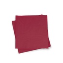 SERVILLETA 40X40 2C BURDEOS 24P-100 UDS.