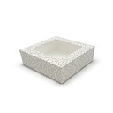 CAJAS PASTELERÍA CON VENTANA 11X13X8CM P-50 UDS.