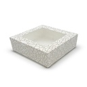 CAJAS PASTELERÍA CON VENTANA 18X11X8CM P-50 UDS.