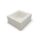 CAJAS PASTELERÍA CON VENTANA 16X16X8CM P-50 UDS.