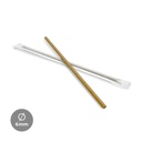 CAÑA PAPEL KRAFT RECTA ENFUNDADA 6X200 12P-500 UDS.