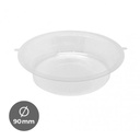 SALSERO TOPPING PET TRANS. Ø90MM 100ML (10X100)