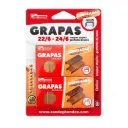 PAQUETE GRAPAS 22/6 24/6 C-10P