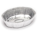 PQT. BAND. ALUMINIO POLLO OVA. 256*192*72 2600CC(6X100)