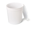 TARRINA REDONDA 1000CC BLANCA 300UDS/C