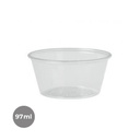 SALSERO ECONO PET TRANSP. 97ML(3.25OZ) (25X100:2500)