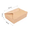 CAJAS 'THEPACK' MICROONDABLES / 1980ML / 196x140x62MM / 4P-50 UDS.