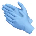 GUANTES NITRILO AZUL 3.5 GR. / PAQ. 100 UDS.
