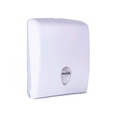 DISPENSADOR DE PAPEL TOALLA ZIG-ZAG ABS BLANCO