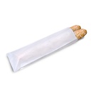 BOLSA PAPEL 12+6*50 BLANCO S/IMP C-1000