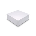 CAJAS CUADRADAS 20X20X10 BLANCAS PQT. 50